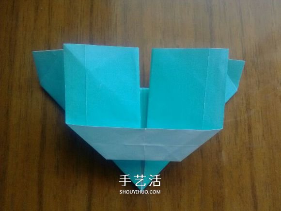 LOVE U字母心的折法 情人節(jié)表白愛心折紙圖解 -  rpnrmr.com