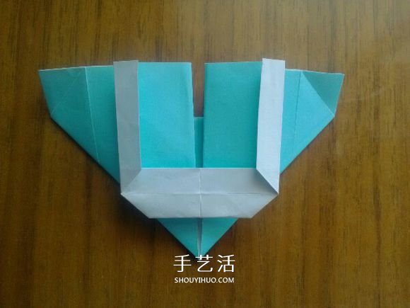 LOVE U字母心的折法 情人節(jié)表白愛心折紙圖解 -  rpnrmr.com