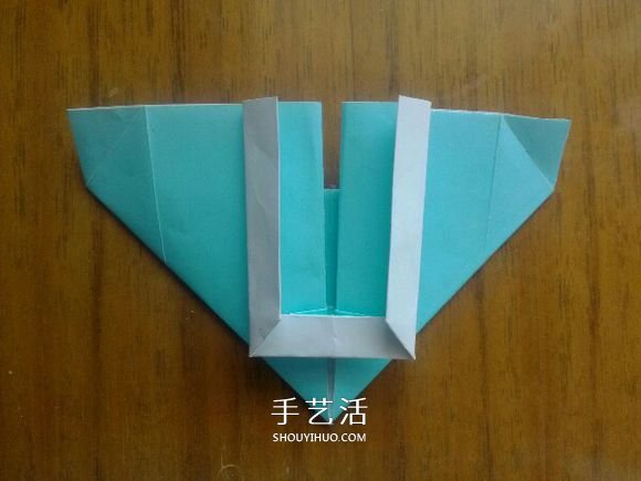 LOVE U字母心的折法 情人節(jié)表白愛心折紙圖解 -  rpnrmr.com