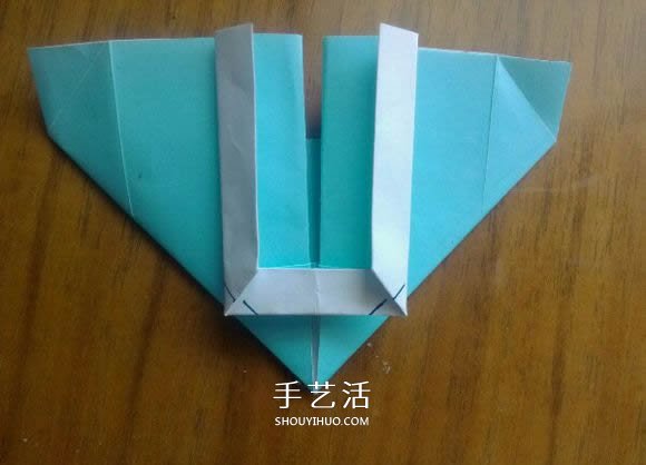LOVE U字母心的折法 情人節(jié)表白愛心折紙圖解 -  rpnrmr.com