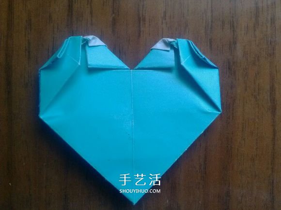 LOVE U字母心的折法 情人節(jié)表白愛心折紙圖解 -  rpnrmr.com