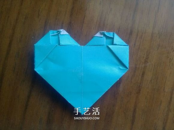 LOVE U字母心的折法 情人節(jié)表白愛心折紙圖解 -  rpnrmr.com