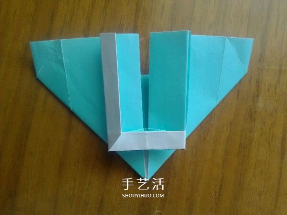 LOVE U字母心的折法 情人節(jié)表白愛心折紙圖解 -  rpnrmr.com