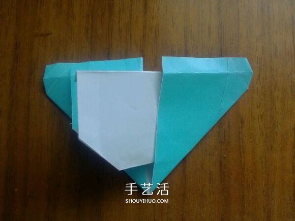 LOVE U字母心的折法 情人節(jié)表白愛心折紙圖解 -  rpnrmr.com