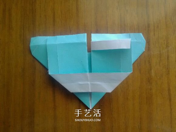 LOVE U字母心的折法 情人節(jié)表白愛心折紙圖解 -  rpnrmr.com