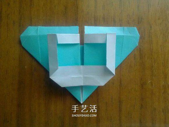 LOVE U字母心的折法 情人節(jié)表白愛心折紙圖解 -  rpnrmr.com