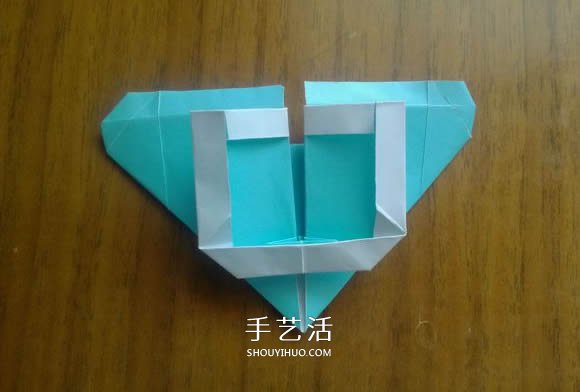 LOVE U字母心的折法 情人節(jié)表白愛心折紙圖解 -  rpnrmr.com