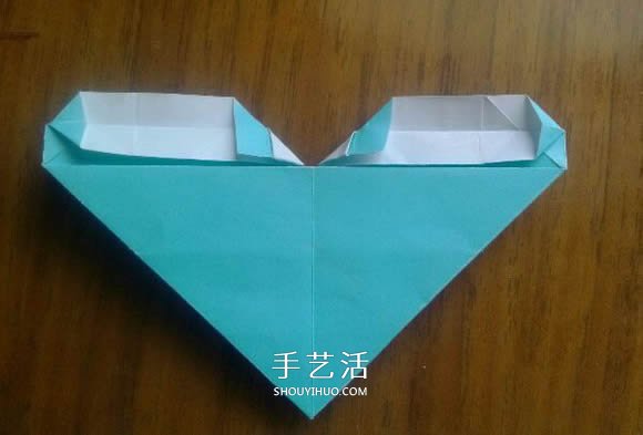LOVE U字母心的折法 情人節(jié)表白愛心折紙圖解 -  rpnrmr.com