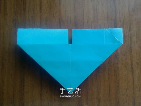 LOVE U字母心的折法 情人節(jié)表白愛心折紙圖解 -  rpnrmr.com