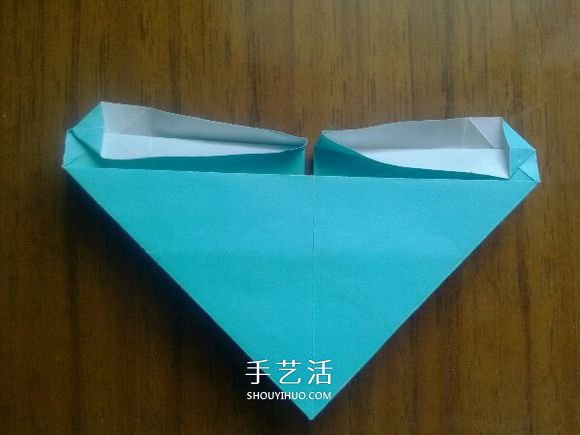 LOVE U字母心的折法 情人節(jié)表白愛心折紙圖解 -  rpnrmr.com