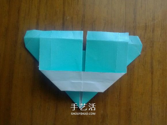 LOVE U字母心的折法 情人節(jié)表白愛心折紙圖解 -  rpnrmr.com