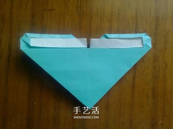 LOVE U字母心的折法 情人節(jié)表白愛心折紙圖解 -  rpnrmr.com