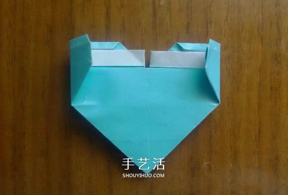 LOVE U字母心的折法 情人節(jié)表白愛心折紙圖解 -  rpnrmr.com