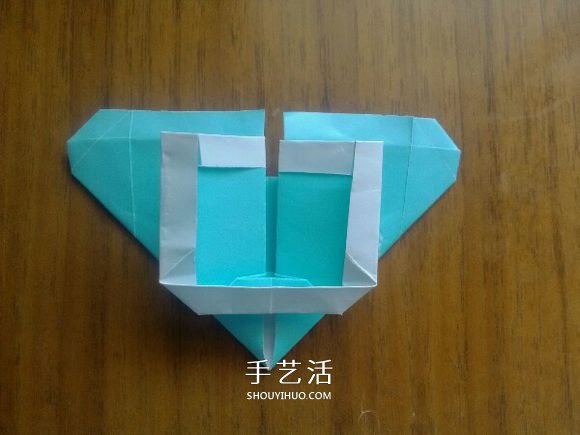 LOVE U字母心的折法 情人節(jié)表白愛心折紙圖解 -  rpnrmr.com
