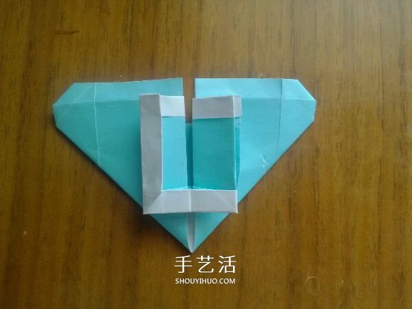 LOVE U字母心的折法 情人節(jié)表白愛心折紙圖解 -  rpnrmr.com