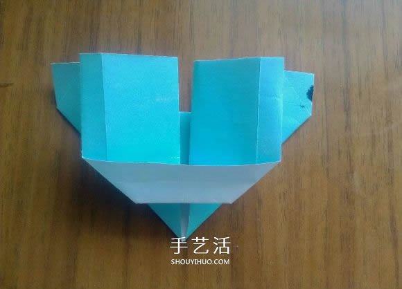 LOVE U字母心的折法 情人節(jié)表白愛心折紙圖解 -  rpnrmr.com