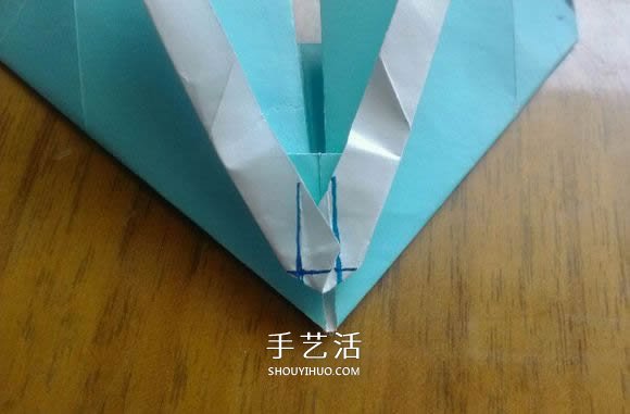LOVE U字母心的折法 情人節(jié)表白愛心折紙圖解 -  rpnrmr.com