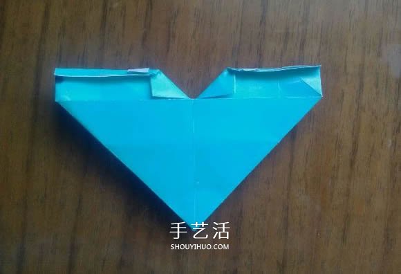 LOVE U字母心的折法 情人節(jié)表白愛心折紙圖解 -  rpnrmr.com
