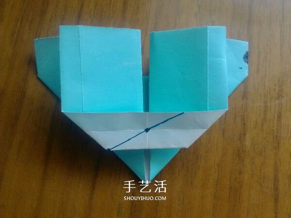 LOVE U字母心的折法 情人節(jié)表白愛心折紙圖解 -  rpnrmr.com