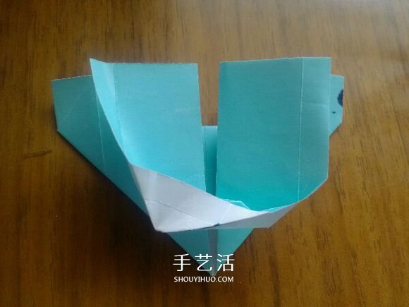 LOVE U字母心的折法 情人節(jié)表白愛心折紙圖解 -  rpnrmr.com