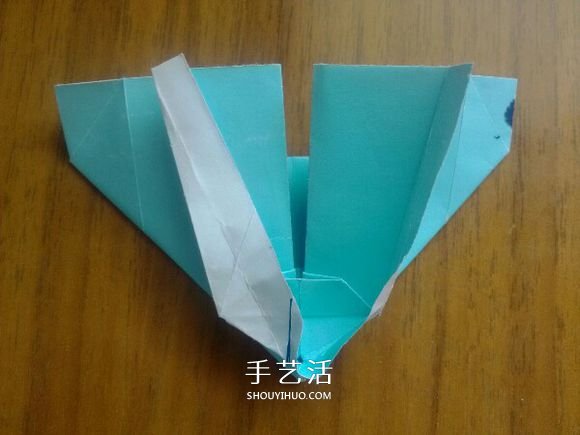 LOVE U字母心的折法 情人節(jié)表白愛心折紙圖解 -  rpnrmr.com
