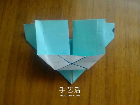 LOVE U字母心的折法 情人節(jié)表白愛心折紙圖解 -  rpnrmr.com