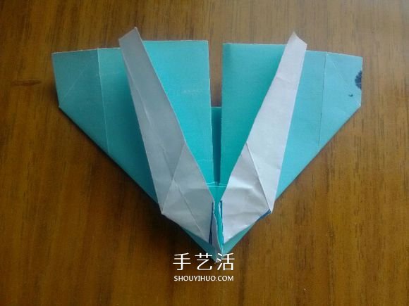 LOVE U字母心的折法 情人節(jié)表白愛心折紙圖解 -  rpnrmr.com