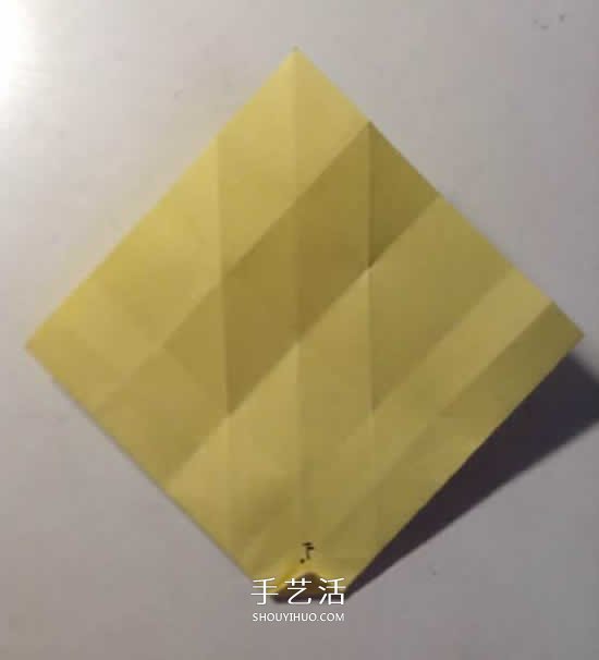 原創(chuàng)微微玫瑰的折法 詳細折紙玫瑰花過程步驟 -  rpnrmr.com