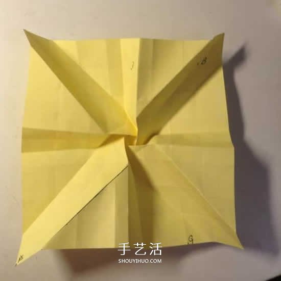 原創(chuàng)微微玫瑰的折法 詳細折紙玫瑰花過程步驟 -  rpnrmr.com