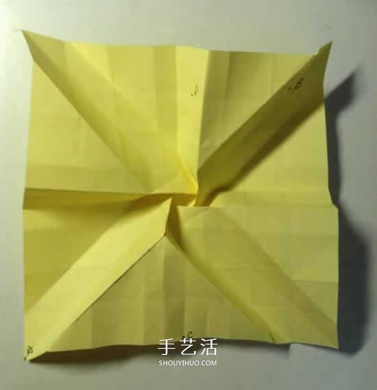 原創(chuàng)微微玫瑰的折法 詳細折紙玫瑰花過程步驟 -  rpnrmr.com
