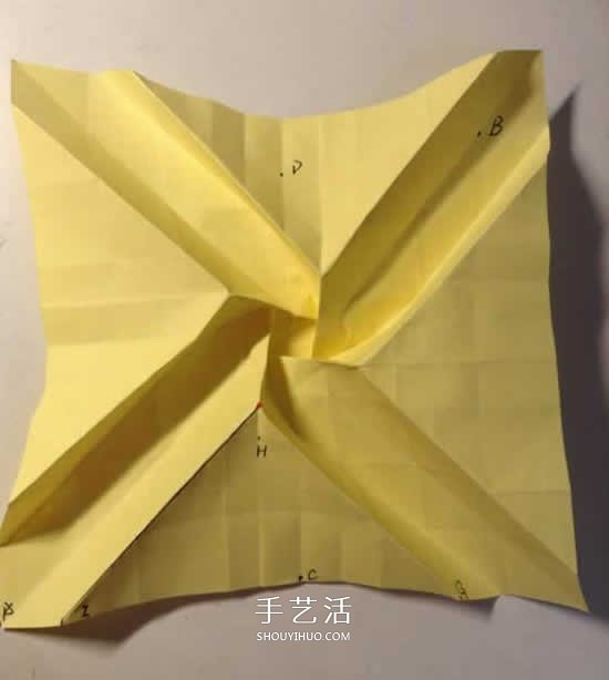 原創(chuàng)微微玫瑰的折法 詳細折紙玫瑰花過程步驟 -  rpnrmr.com