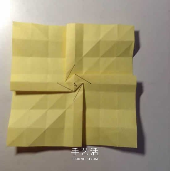原創(chuàng)微微玫瑰的折法 詳細折紙玫瑰花過程步驟 -  rpnrmr.com