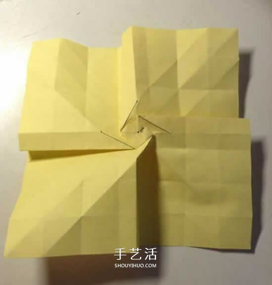原創(chuàng)微微玫瑰的折法 詳細折紙玫瑰花過程步驟 -  rpnrmr.com