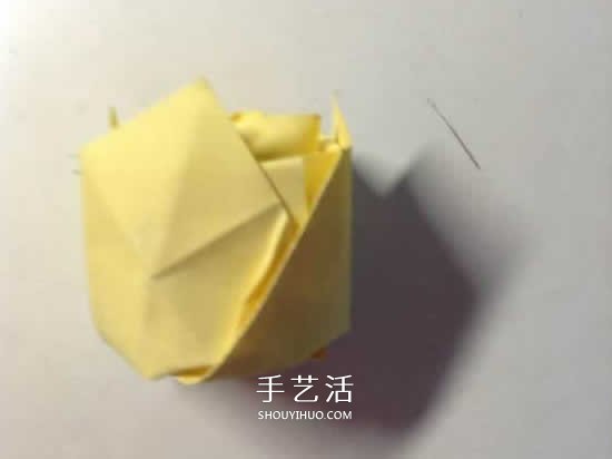 原創(chuàng)微微玫瑰的折法 詳細折紙玫瑰花過程步驟 -  rpnrmr.com