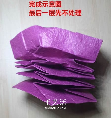 25瓣玫瑰的折法圖解 羅伯特?朗的玫瑰花折紙 -  rpnrmr.com