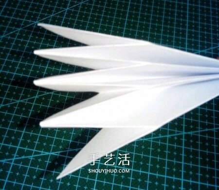 六翼熾天使之心折法 折紙帶六翼翅膀愛心圖解 -  rpnrmr.com
