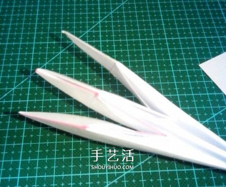 六翼熾天使之心折法 折紙帶六翼翅膀愛心圖解 -  rpnrmr.com