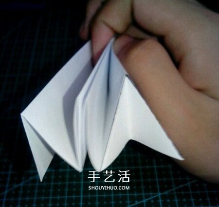 六翼熾天使之心折法 折紙帶六翼翅膀愛心圖解 -  rpnrmr.com