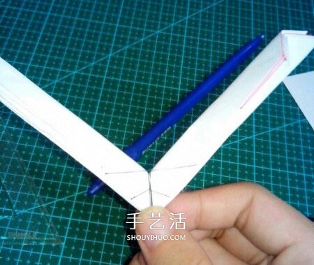 六翼熾天使之心折法 折紙帶六翼翅膀愛心圖解 -  rpnrmr.com