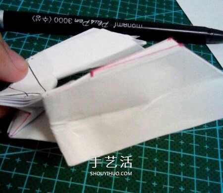 六翼熾天使之心折法 折紙帶六翼翅膀愛心圖解 -  rpnrmr.com