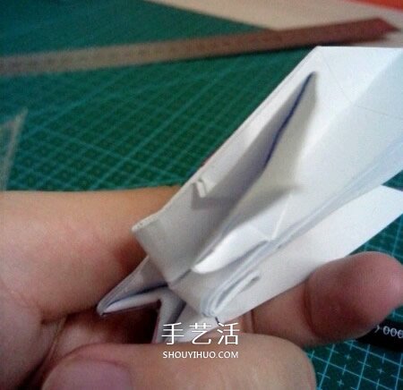 六翼熾天使之心折法 折紙帶六翼翅膀愛心圖解 -  rpnrmr.com