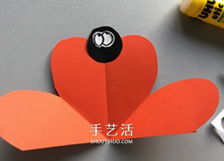 祝福幸運(yùn)！七星瓢蟲(chóng)情人節(jié)愛(ài)心卡片的做法 -  rpnrmr.com