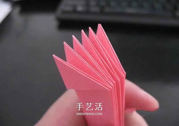 贈送初戀的小禮物！折紙薔薇戒指的折法圖解 -  rpnrmr.com