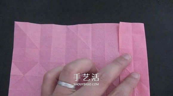 贈送初戀的小禮物！折紙薔薇戒指的折法圖解 -  rpnrmr.com