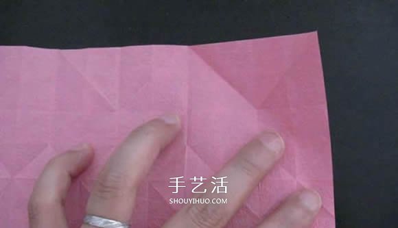 贈送初戀的小禮物！折紙薔薇戒指的折法圖解 -  rpnrmr.com