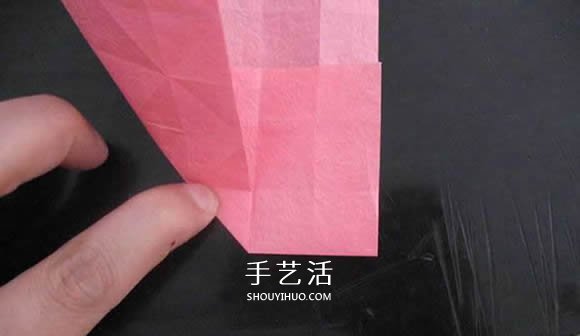 贈送初戀的小禮物！折紙薔薇戒指的折法圖解 -  rpnrmr.com