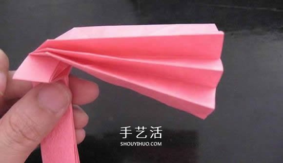 贈送初戀的小禮物！折紙薔薇戒指的折法圖解 -  rpnrmr.com