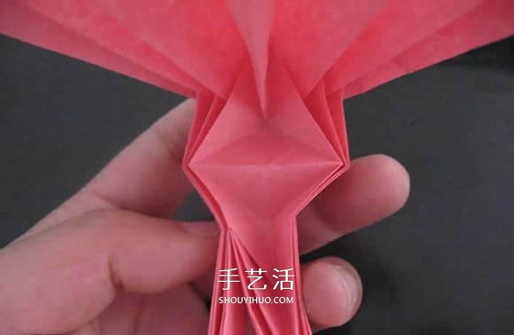 贈送初戀的小禮物！折紙薔薇戒指的折法圖解 -  rpnrmr.com