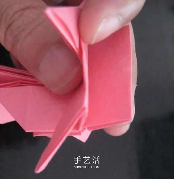 贈送初戀的小禮物！折紙薔薇戒指的折法圖解 -  rpnrmr.com