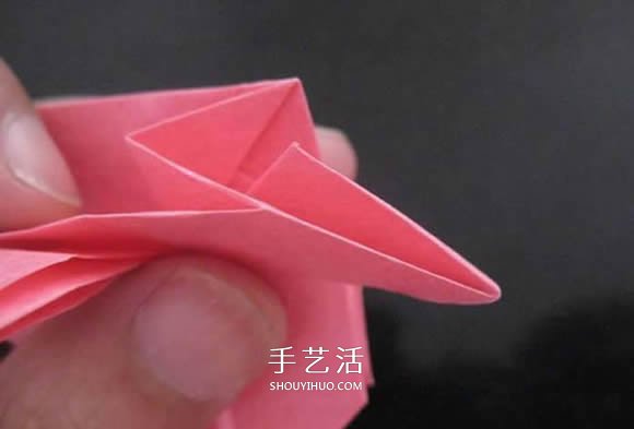 贈送初戀的小禮物！折紙薔薇戒指的折法圖解 -  rpnrmr.com